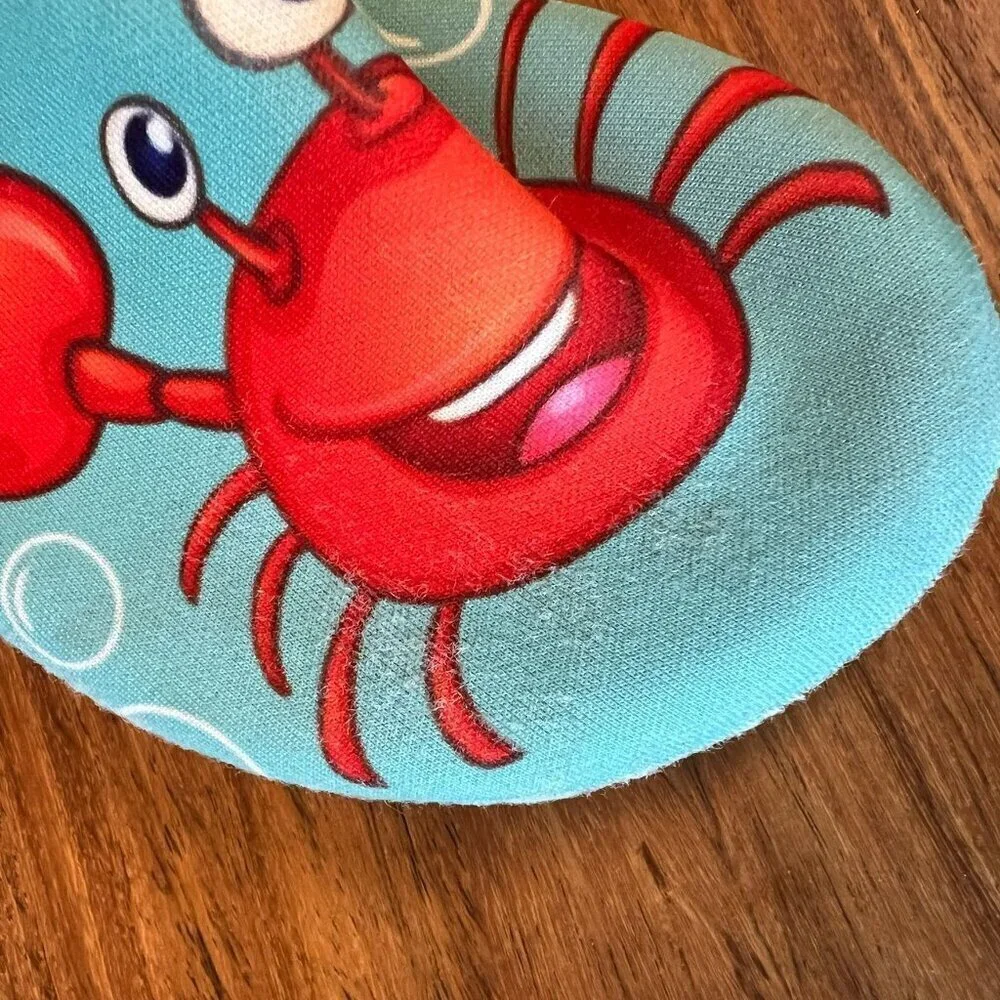 Toddler Crab Water Shoes Non-Slip Sole Quick-Dry Aqua Socks Lightweight & Comfor